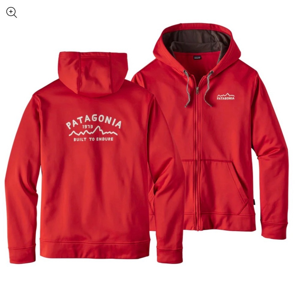 Patagonia Men’s Arched Type ‘74 PolyCycle Full-Zip Hoody